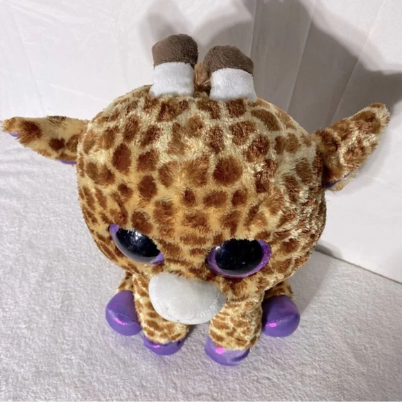 Ty Safari Giraffe Large Plush Stuffed Animal Toy - Picture 8 of 14